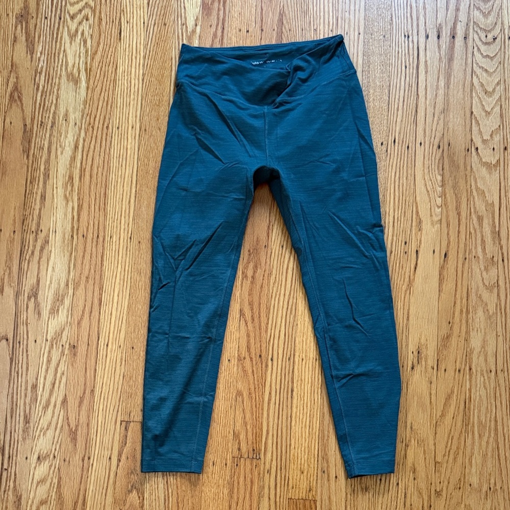 Women's Teal Outdoor Voices Leggings - Size Medium